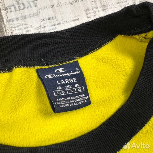 Флисовый свитшот Champion, флиска Чемпион, оригина