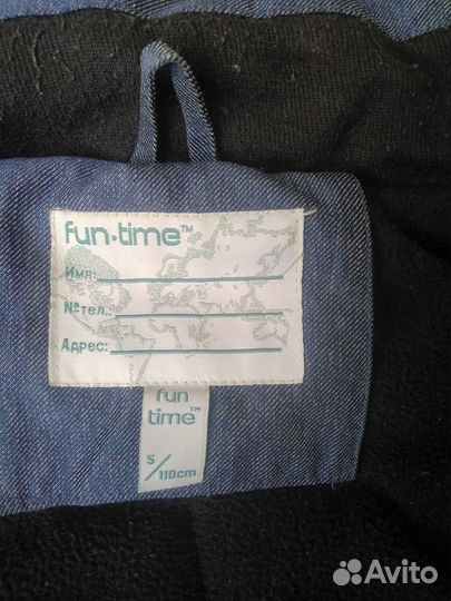 Зимняя куртка на мальчика размер 110