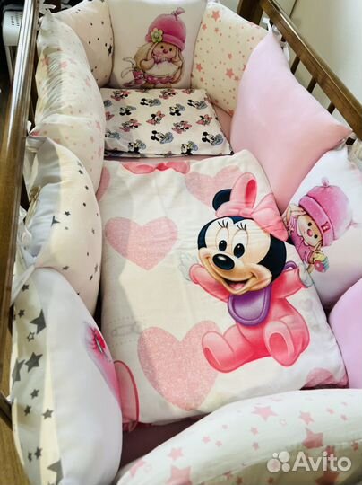 Бортики в кроватку