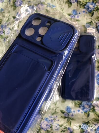 Чехол 13pro с картхолдером новый