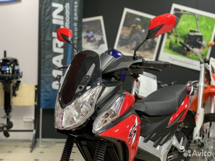 Мопед Мотомир storm cross механика 50 сс (125)