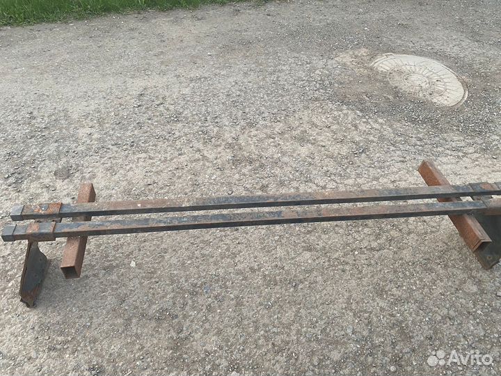 Багажник на крышу газели (рейлинг)