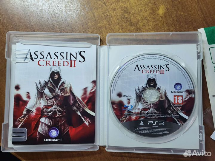 Assassin's Creed 2 диск PS3