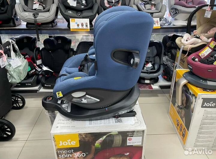 Автокресло Joie i-spin 360, Deep Sea
