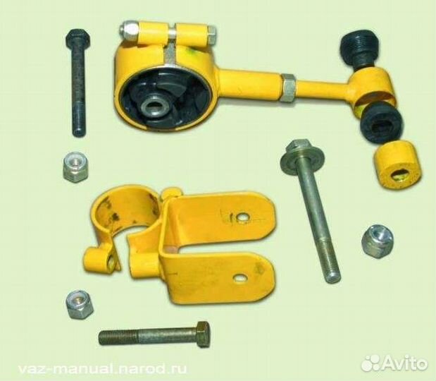 Подушка двигателя дополнительная 2110/11/12