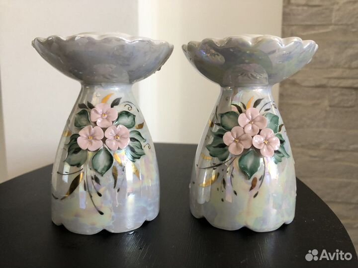 Фарфоровый Подсвечник