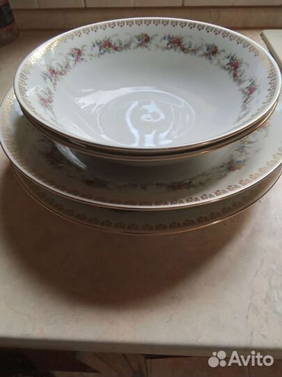 Супница и блюда сервировочнын