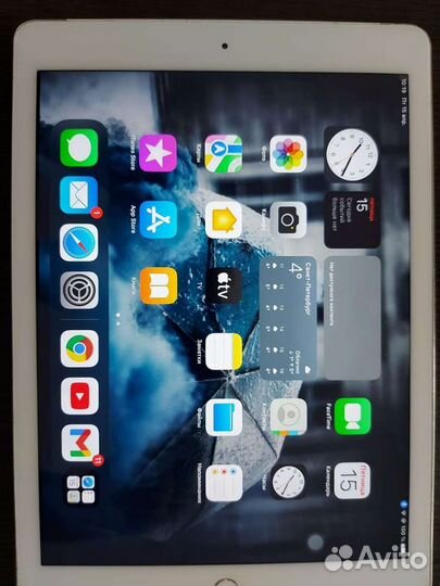 Apple iPad air 2 64 Гб WI-FI + Cellular Silveri