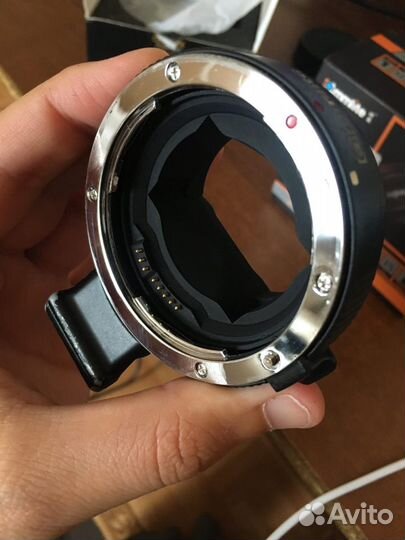 Переходное кольцо Commlite EF-NEX