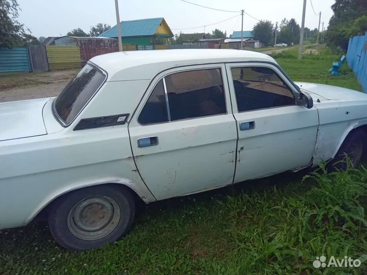 ГАЗ 31029 Волга 2.4 МТ, 1996, битый, 546 212 км