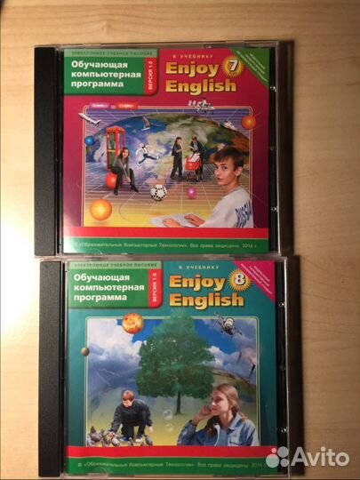 Enjoy English(обучающие диски) 9,10,11 кл-Биболето