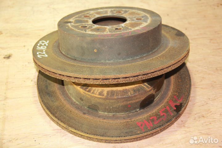 Тормозной диск зад c Nissan Murano PNZ51 VQ35DE