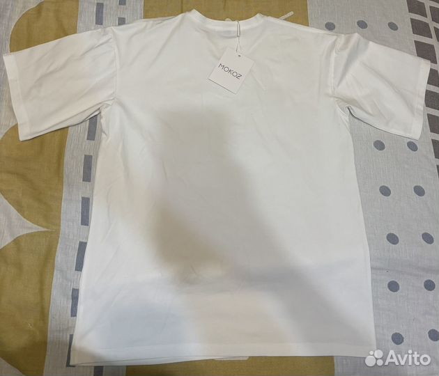 Футболка женская оверсайз mokoz с биркой новая