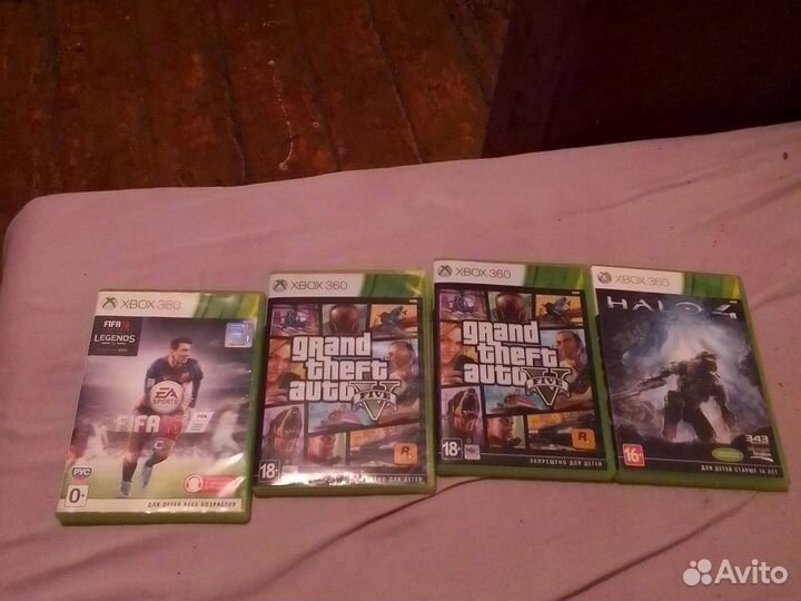 Игровые диски на xbox 360