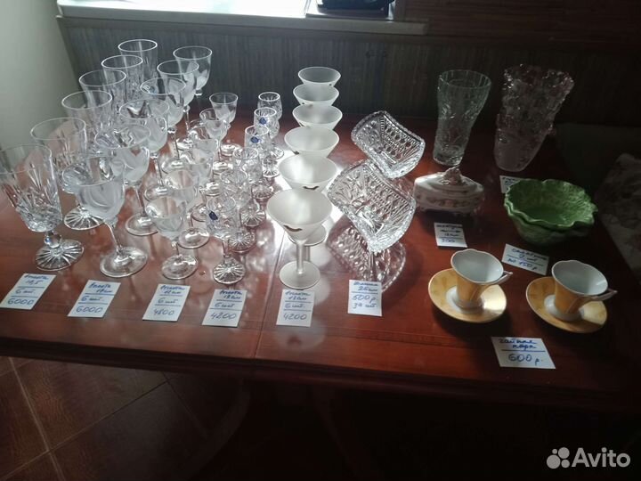 Посуда хрусталь СССР