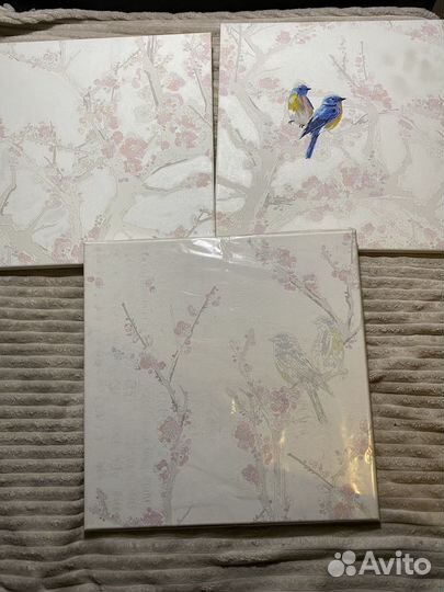 Картина триптих по номерам