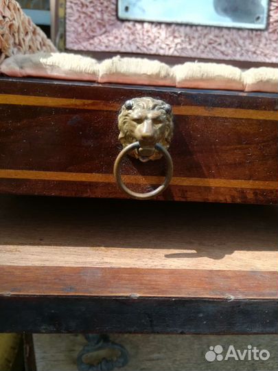 Шкатулка ларец старинная