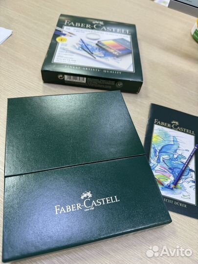 Акварельные карандаши faber castell