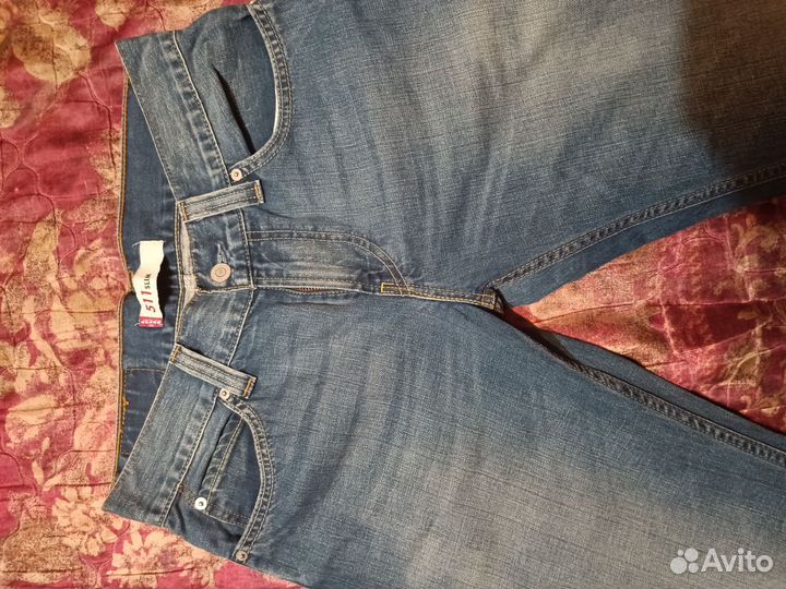 Джинсы мужские levis 511 w32