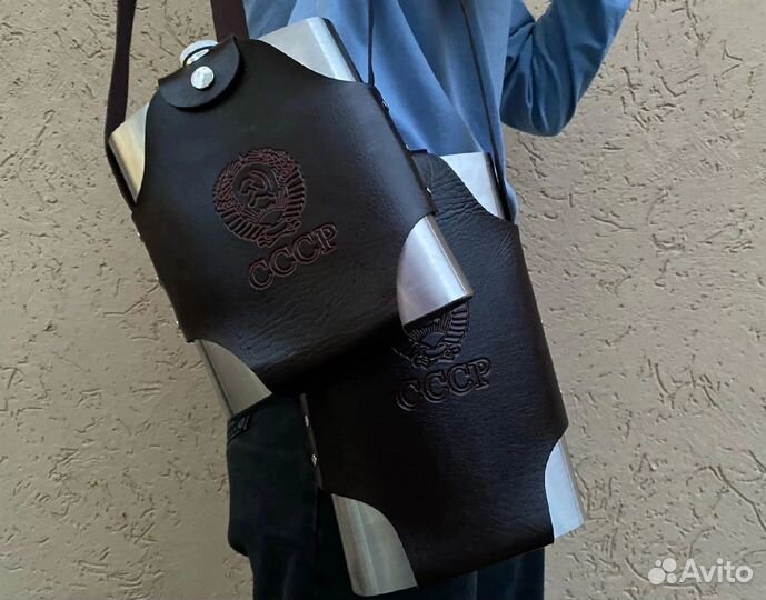 Фляжка нержавейка СССР 1л 1.5л и 2литра