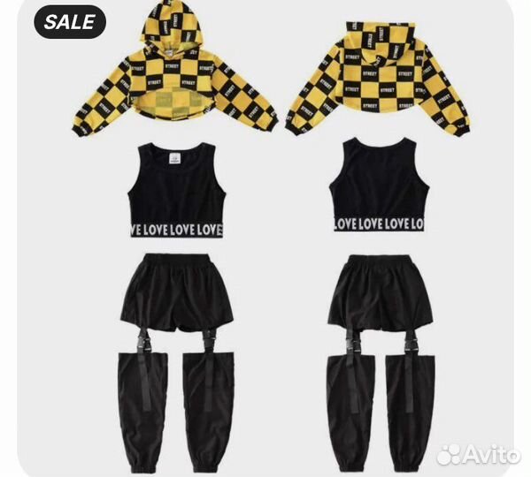 Костюм для хип хопа, кроссовки