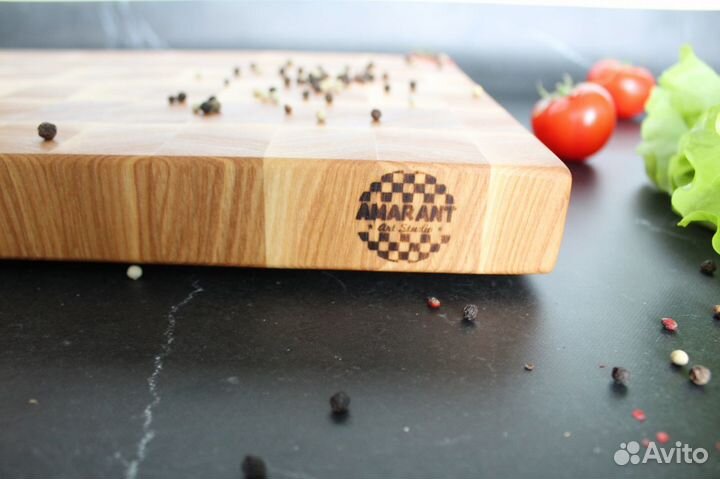 Доска разделочная торцевая