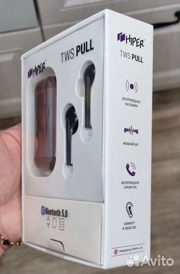 Беспроводные наушники hiper TWS pull