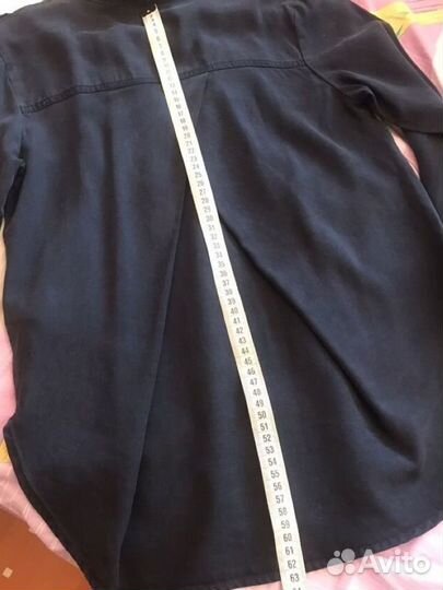 Рубашка синяя школьная Mayoral Испания