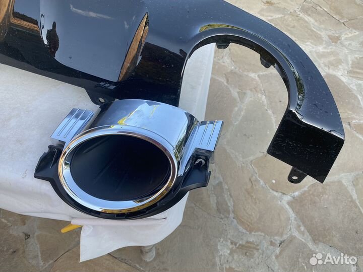 Фартук и юбка заднего бампера KIA sporteg