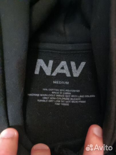 Худи Vlone x nav оригинал