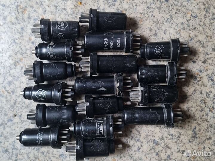 Радиолампы 50х 60х гг