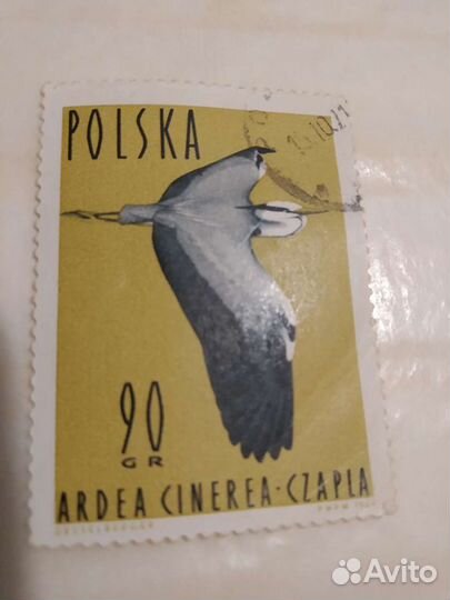 Марка Польша 1969г