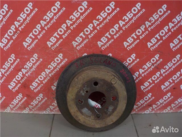 Тормозной диск задний правый Lifan Solano 620