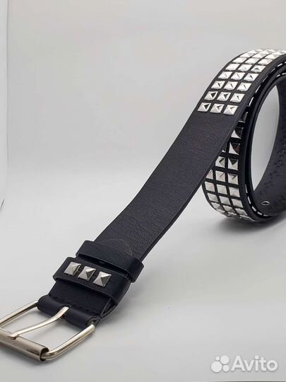Ремень с заклепками Y2K