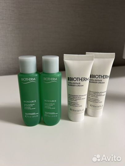 Biotherm лосьон, крем