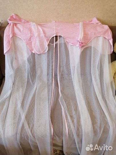 Балдахин в кроватку для принцессы