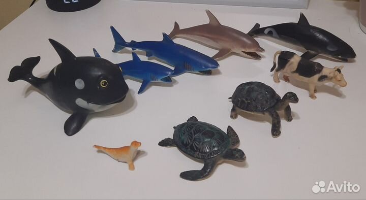 Игрушки фигурки животные