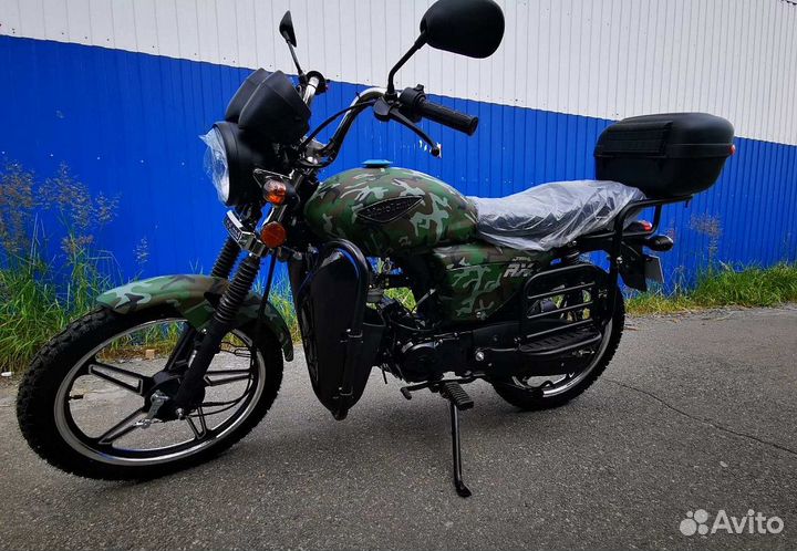 Мопед motoland (мотоленд) альфа RX LUX 11 blue