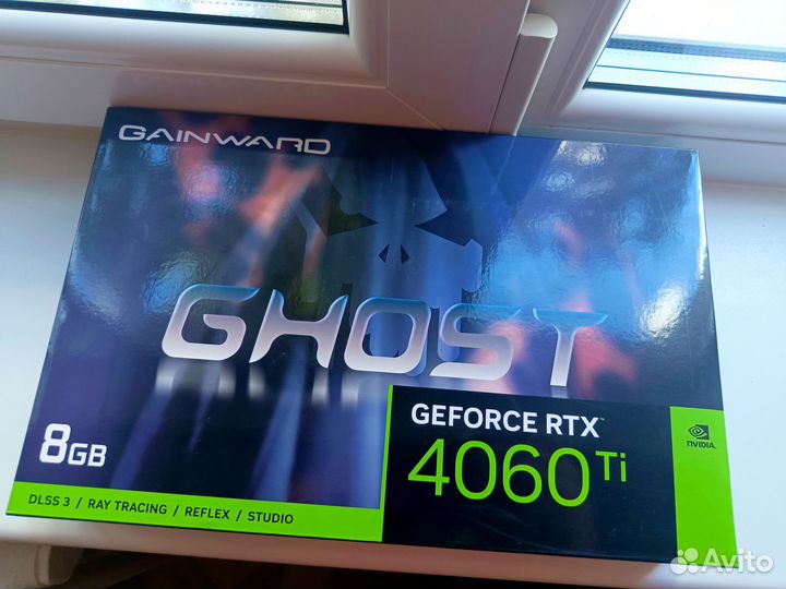 Gainward RTX- 4060 TI Ghost.Новая