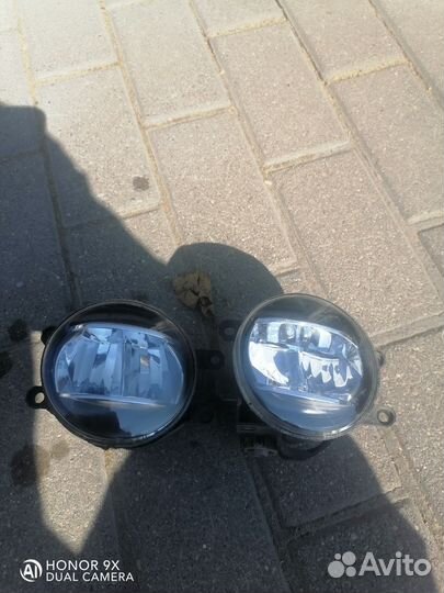 Диодные противотуманки на камри 40, 50