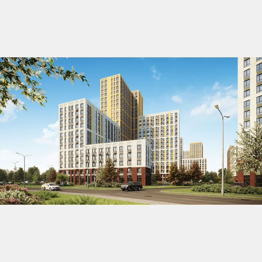 2-к. квартира, 64,5 м², 20/24 эт.