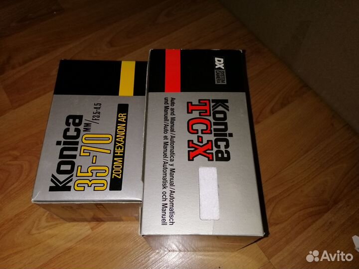 Фотоаппарат konica TCX