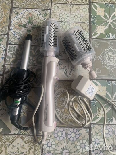 Фен щетка rowenta brush activ плойка braun