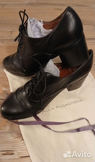 Полуботинки женские натуральная кожа