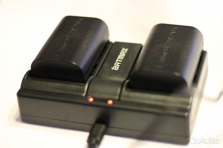 Зарядное устройство USB *2 для Canon LP-E6