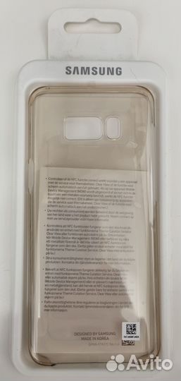 Оригинальный чехол-бампер для Samsung S8+