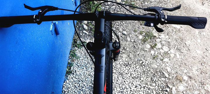 Алюминиевый полуфетбайк 27.5(новый)