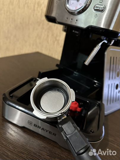 Кофеварка рожковая brayer BR 1101