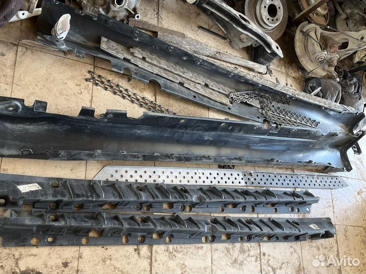 Усилитель порога алюминевый порог bmw e71