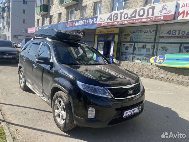 Бокс на крышу LUX major черный глянцевый 460L